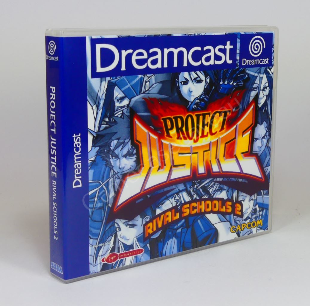 Project Justice Rival Schools 2 - DC Replacement Case – GameCaseCaveAU