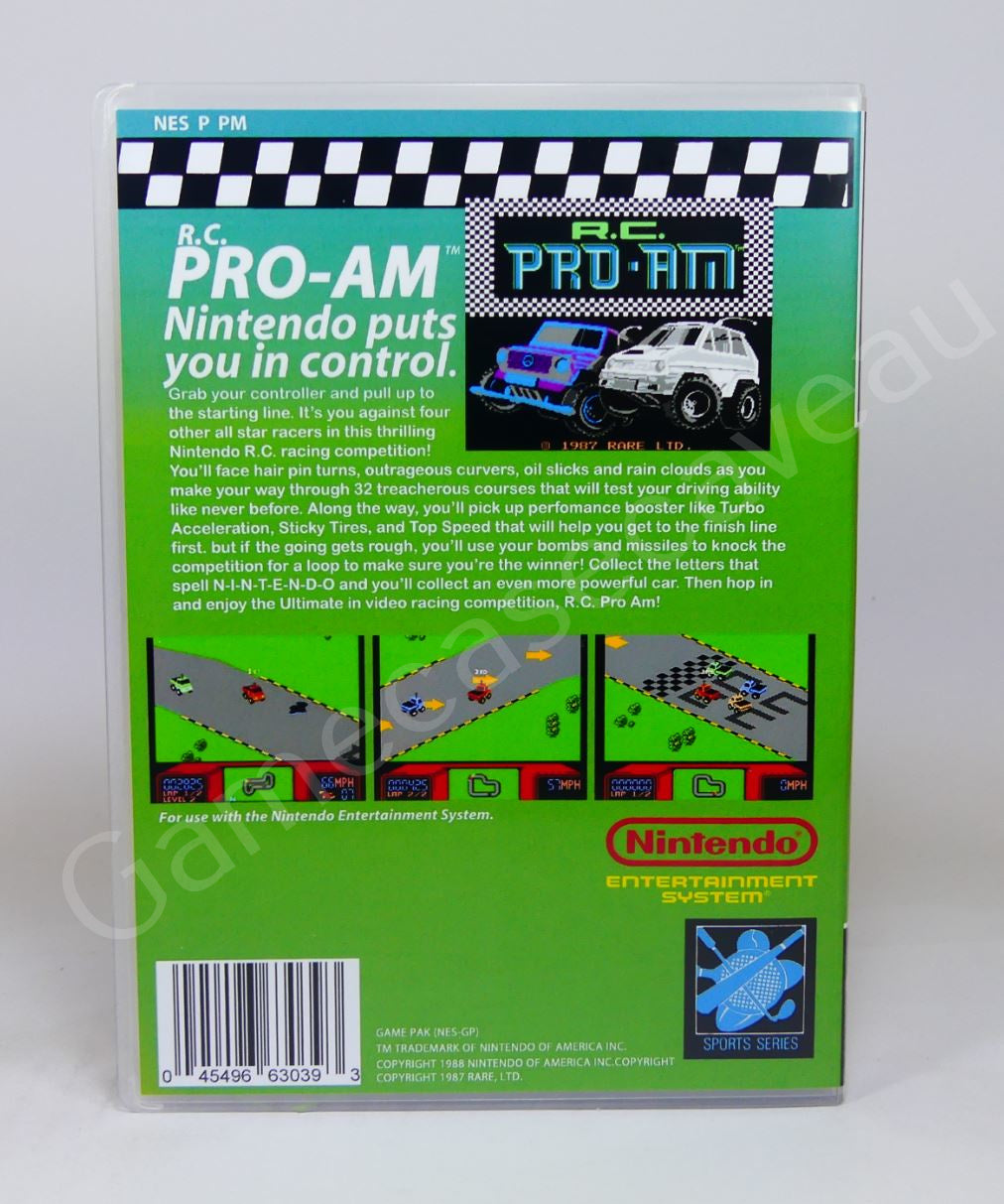 R.C Pro-AM - NES Replacement Case