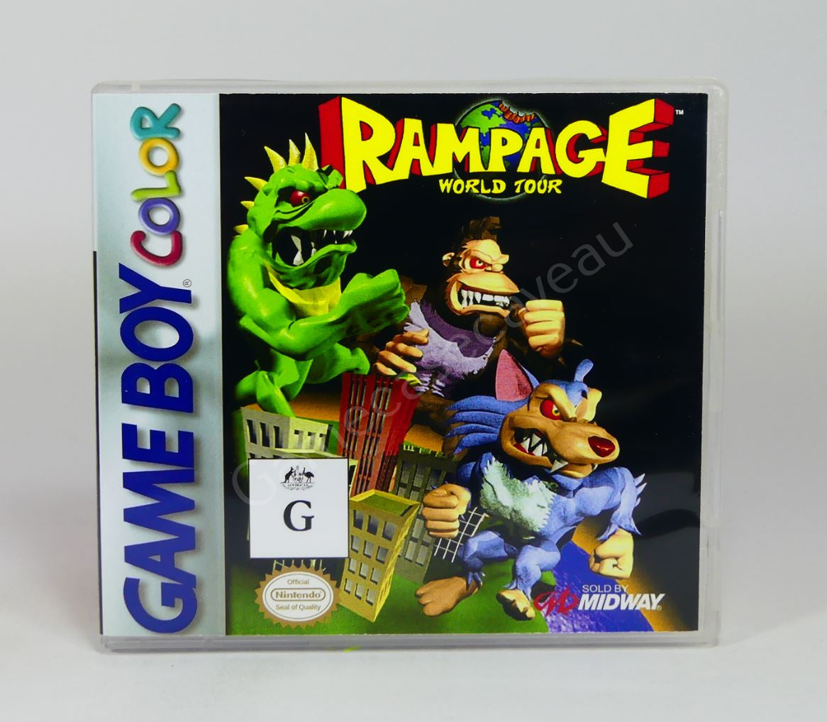 Rampage World Tour - GBC Replacement Case