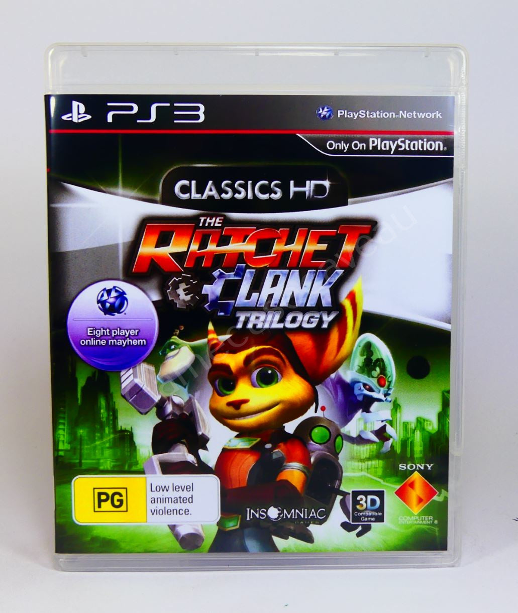 Ratchet & Clank Trilogy - PS3 Replacement Case