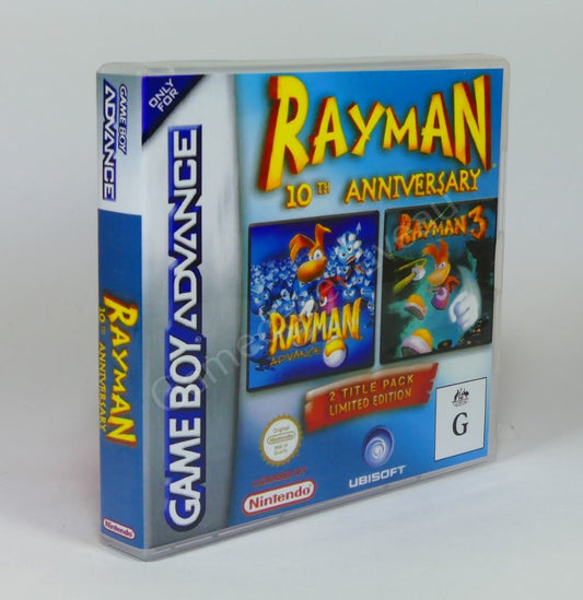 Rayman 10th Anniversary - GBA Replacement Case