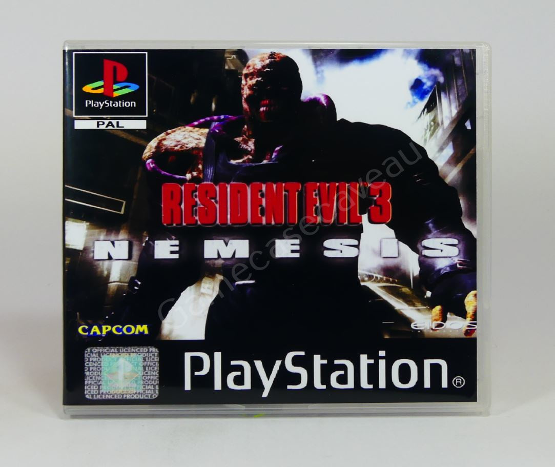Resident Evil 3 Nemesis - PS1 Replacement Case
