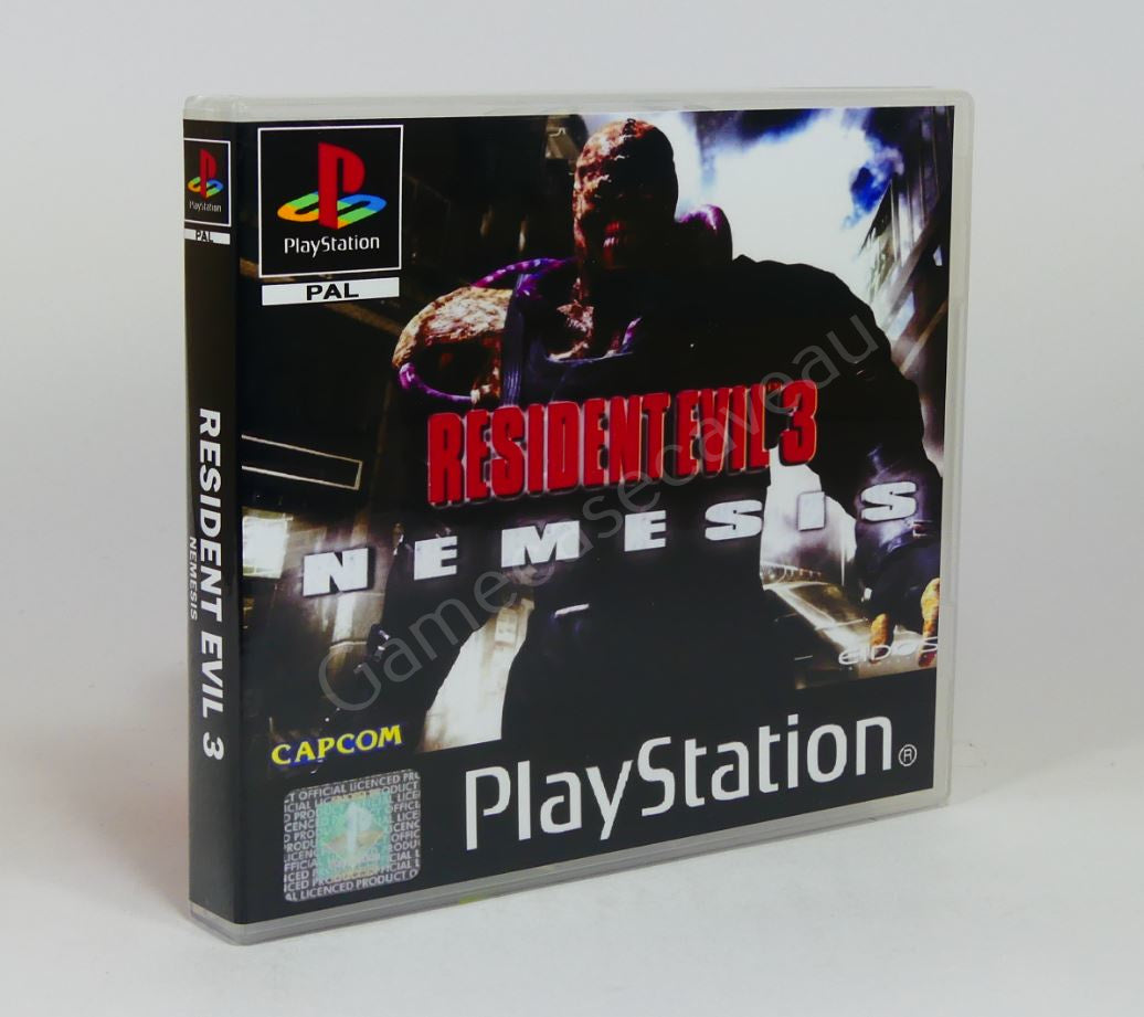 Resident Evil 3 Nemesis - PS1 Replacement Case