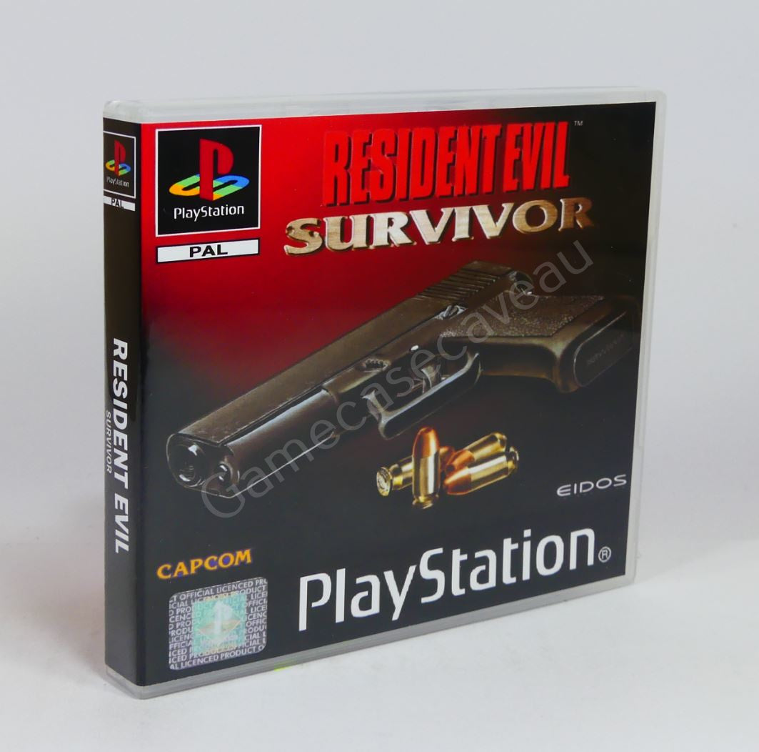 Resident Evil Survivor - PS1 Replacement Case