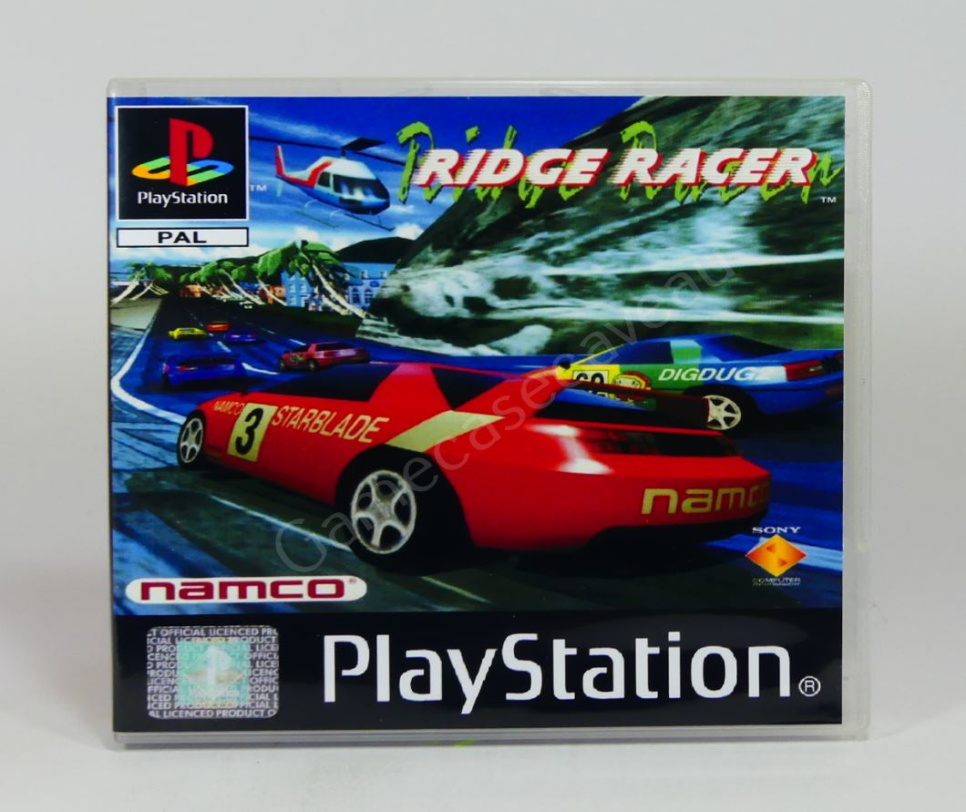 Ridge Racer Ps1 Ridge Racer - PS1 Replacement Case – GameCaseCaveAU