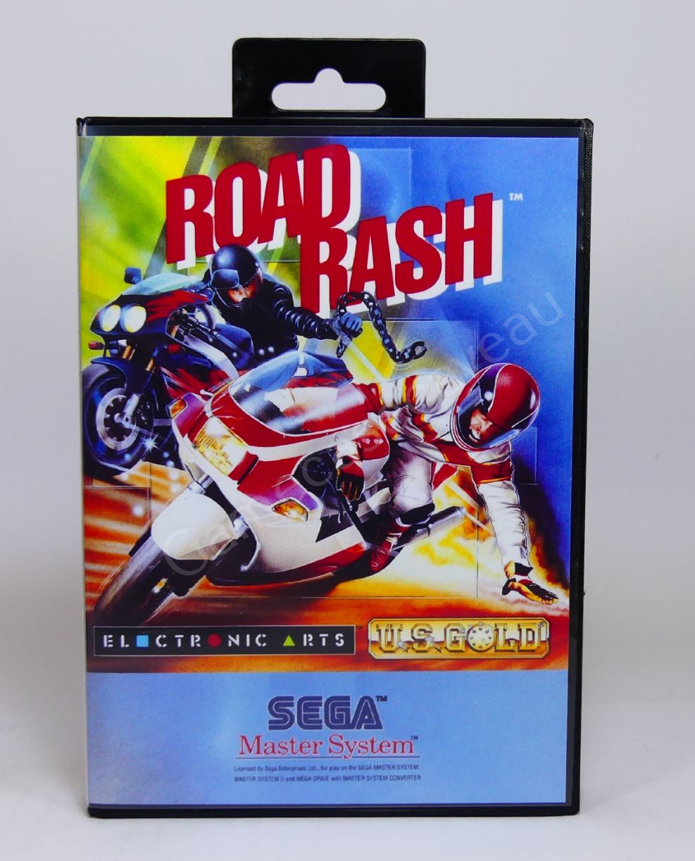 Road Rash - SMS Replacement Case – GameCaseCaveAU