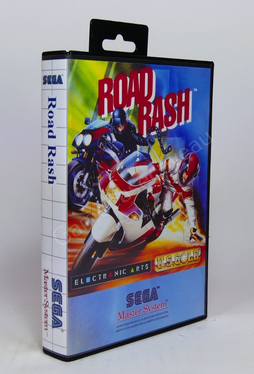 Road Rash - SMS Replacement Case – GameCaseCaveAU