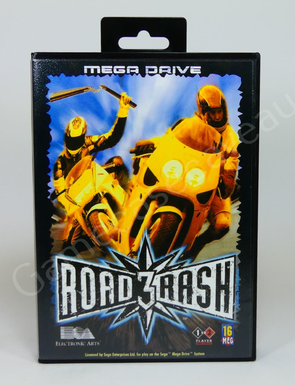 Road Rash 3 - SMD Replacement Case