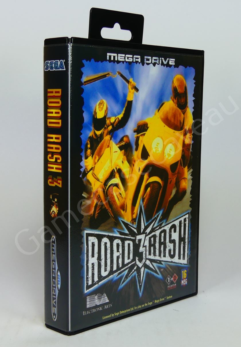 Road Rash 3 - SMD Replacement Case