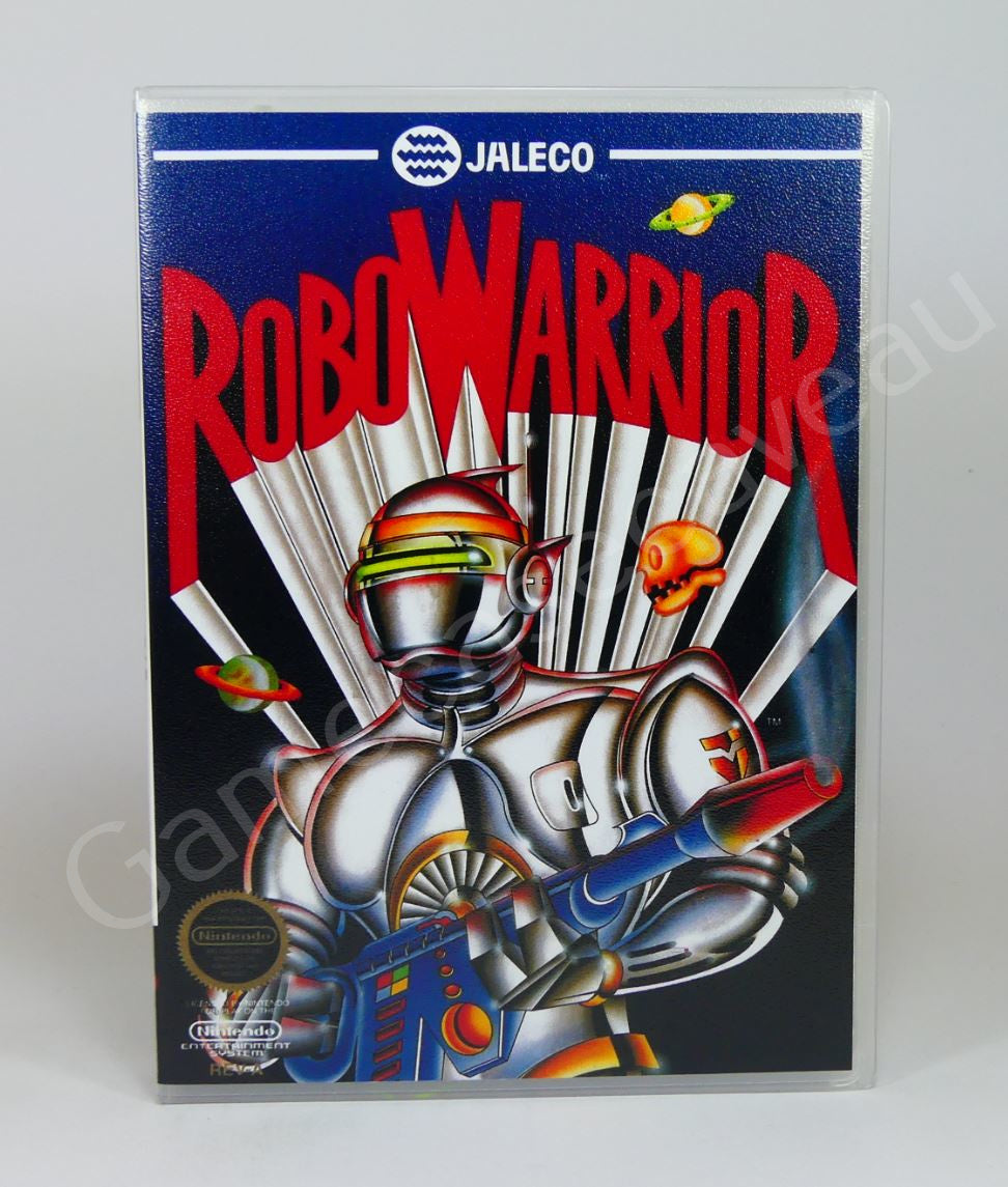 Robo Warrior - NES Replacement Case