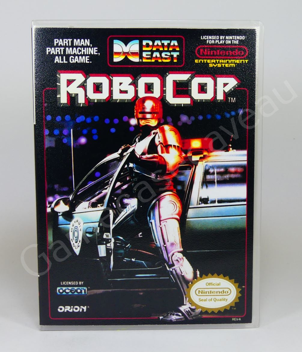 Robocop - NES Replacement Case