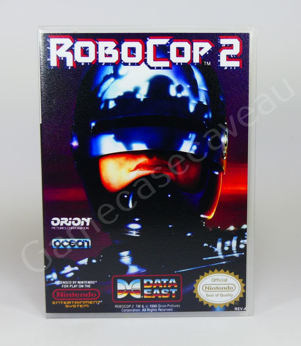 Robocop 2 - NES Replacement Case