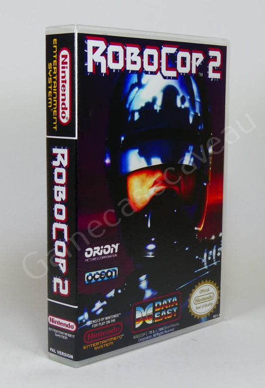 Robocop 2 - NES Replacement Case