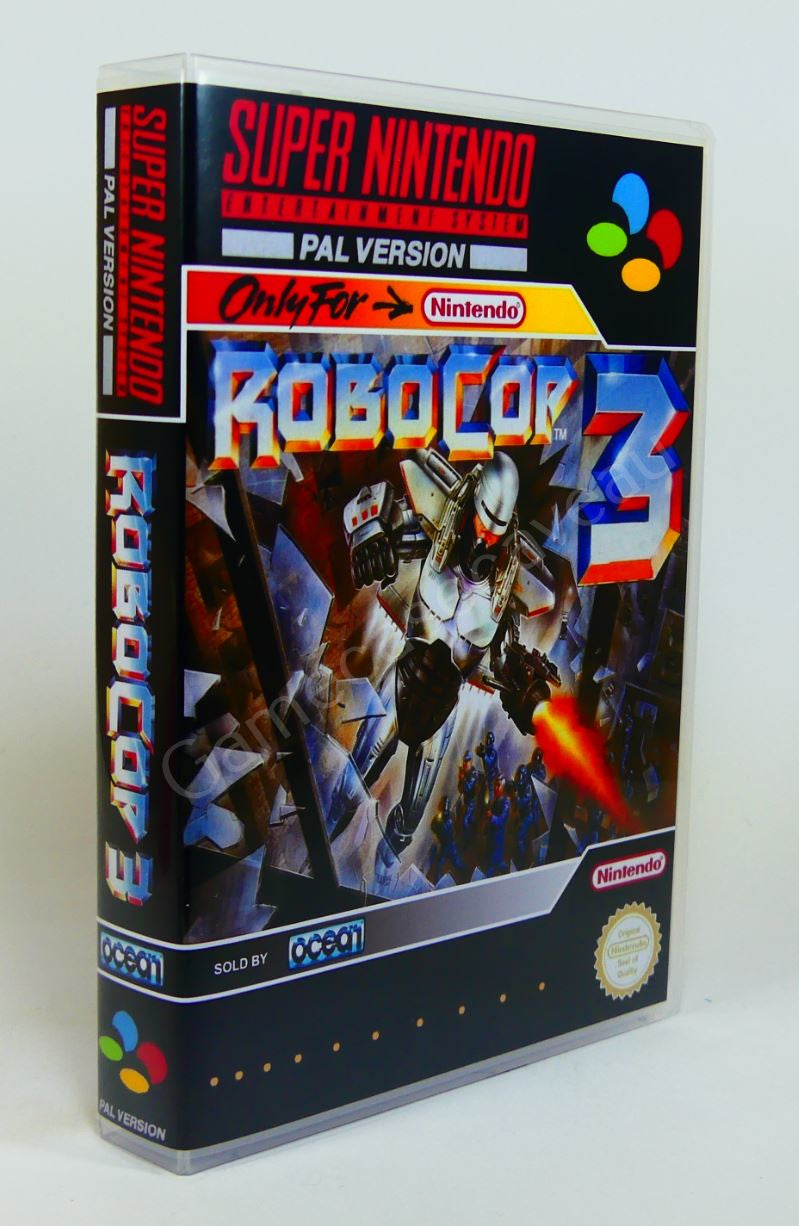 Robocop 3 - SNES Replacement Case