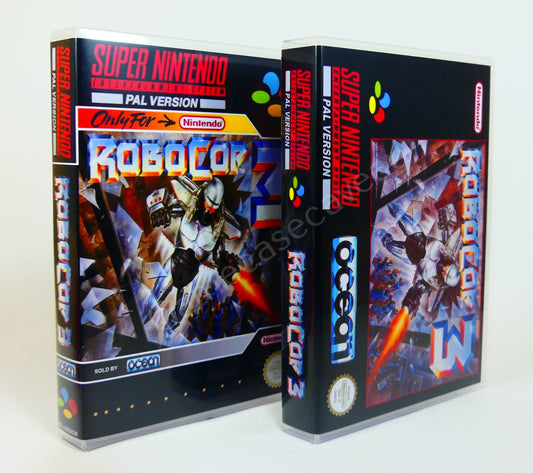 Robocop 3 - SNES Replacement Case