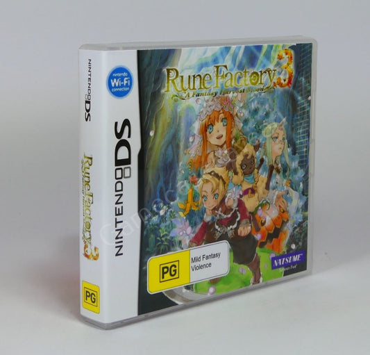 Rune Factory 3 - DS Replacement Case