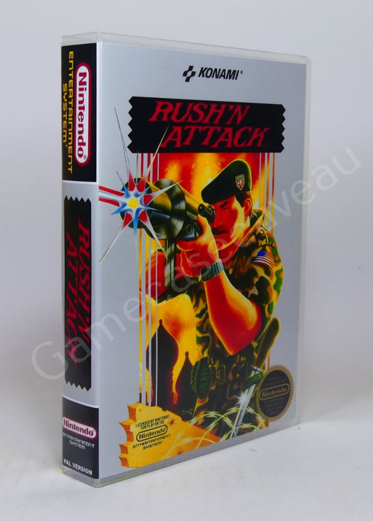 Rush 'n Attack - NES Replacement Case