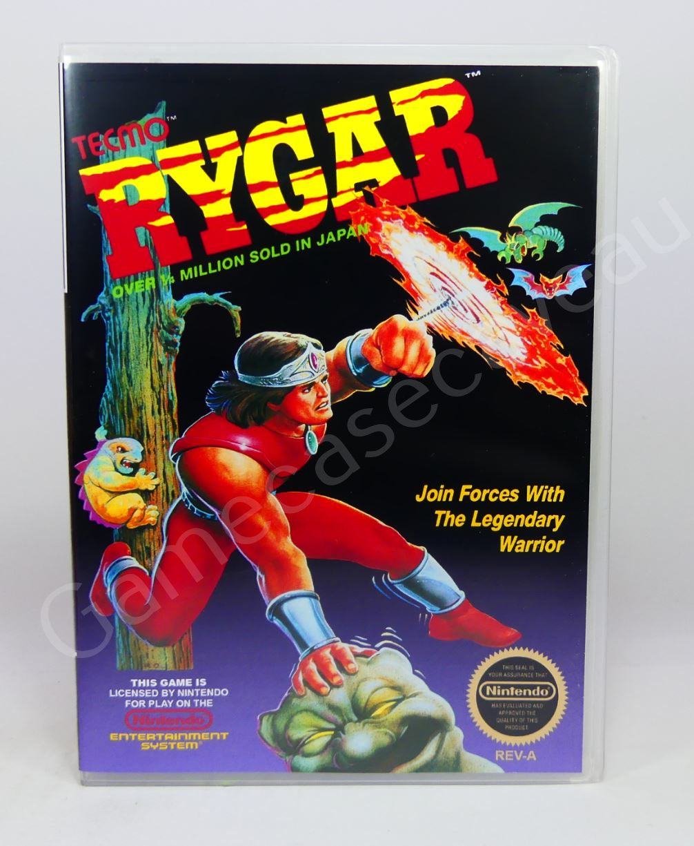 Rygar - NES Replacement Case