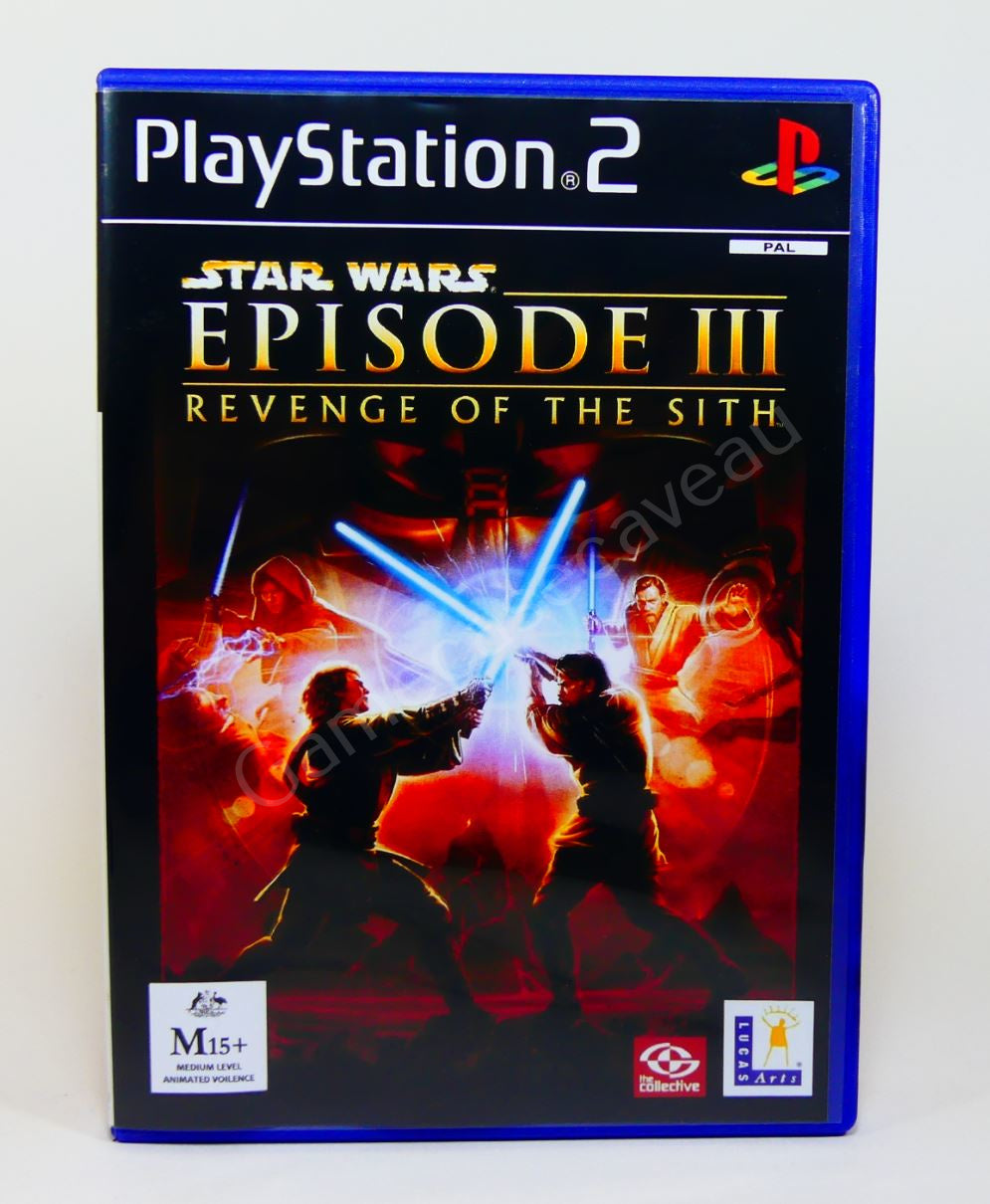 Star Wars Episode III Revenge of the Sith - PS2 Replacement Case