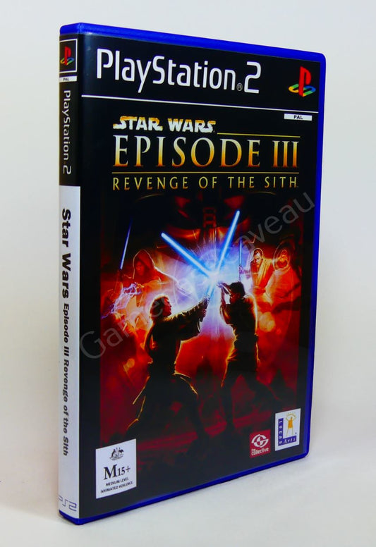 Star Wars Episode III Revenge of the Sith - PS2 Replacement Case