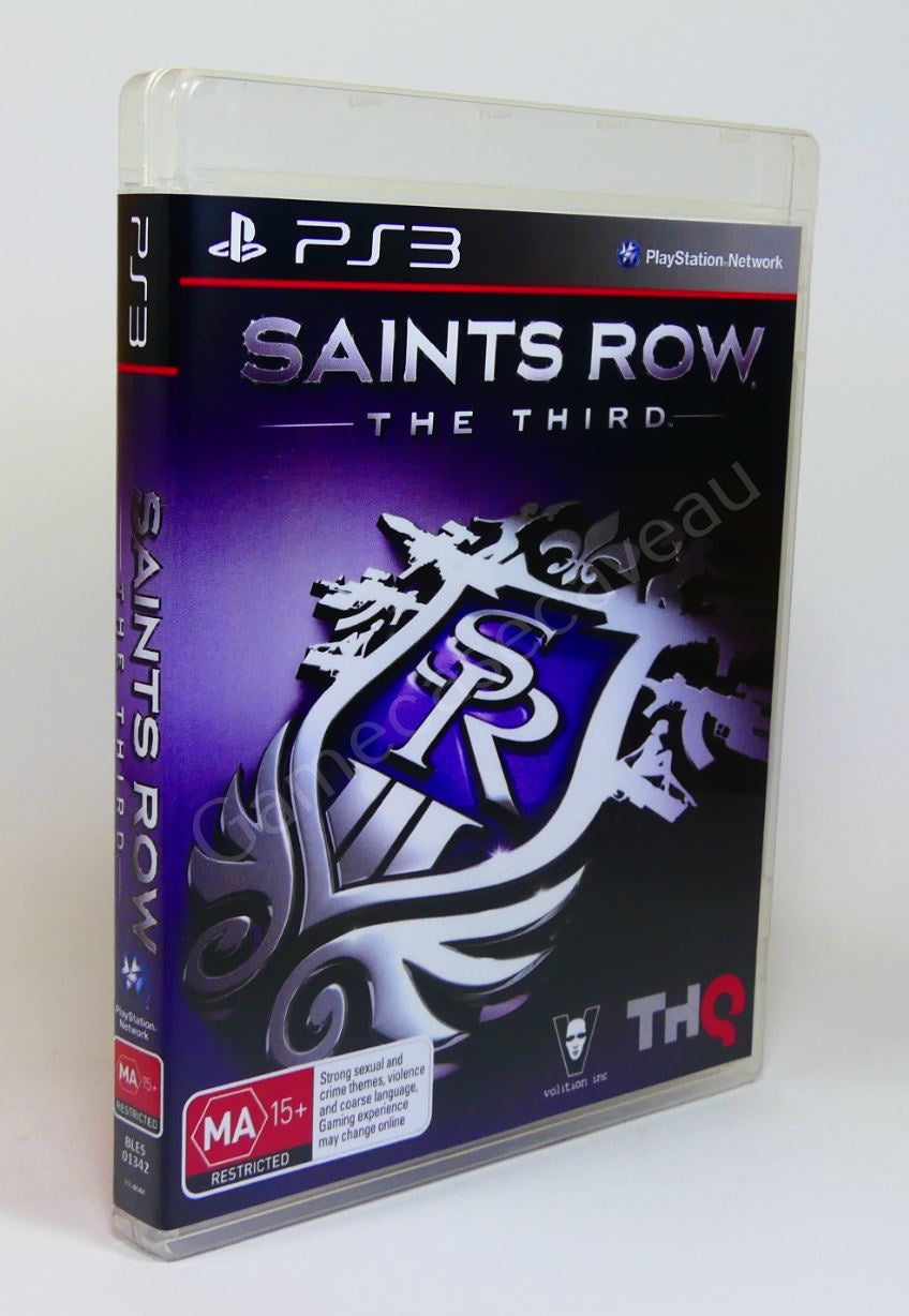 Saints Row the Third - PS3 Replacement Case