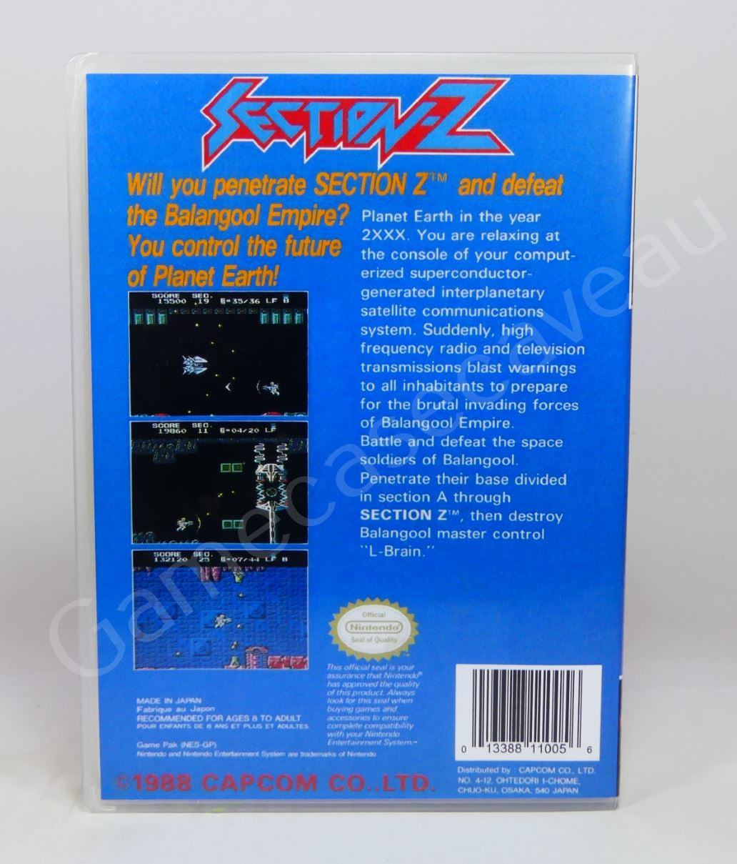 Section-Z - NES Replacement Case