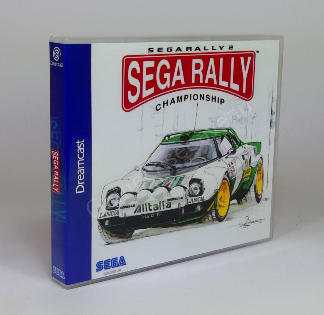 Sega Rally 2 - DC Replacement Case