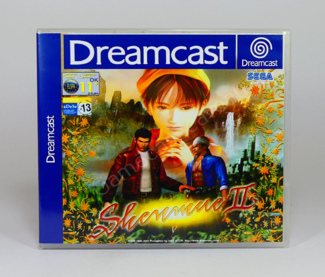 Shenmue II - DC Replacement Case