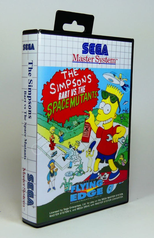 The Simpsons Bart vs The Space Mutants - SMS Replacement Case