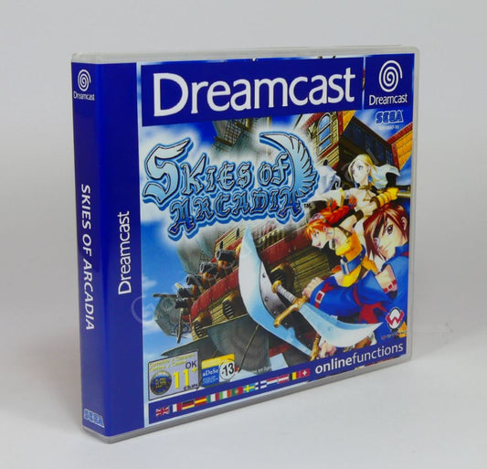 Skies of Arcadia - DC Replacement Case