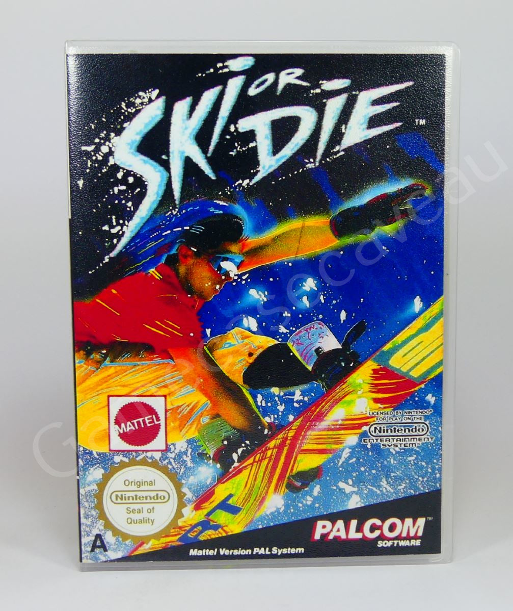 Ski or Die - NES Replacement Case