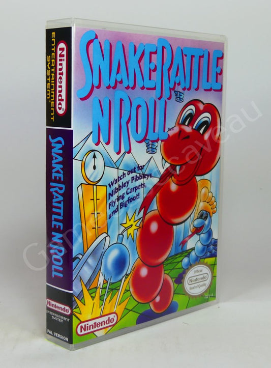 Snake Rattle 'n' Roll - NES Replacement Case