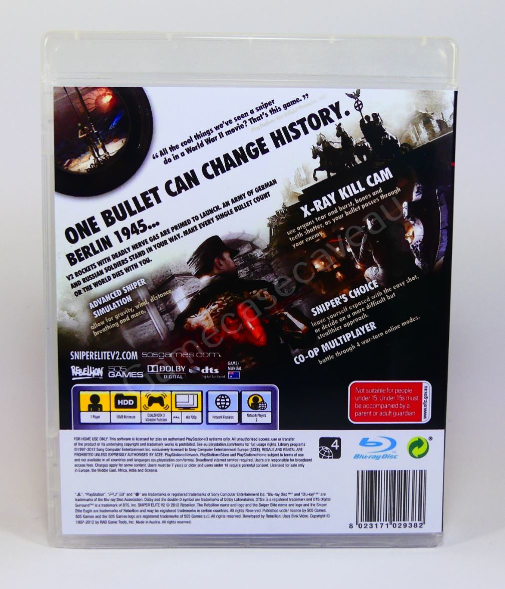 Sniper Elite V2 - PS3 Replacement Case