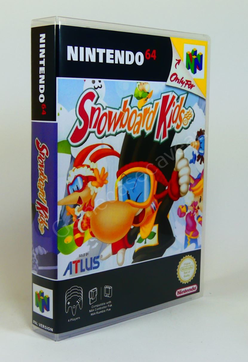 Snowboard Kids - N64 Replacement Case