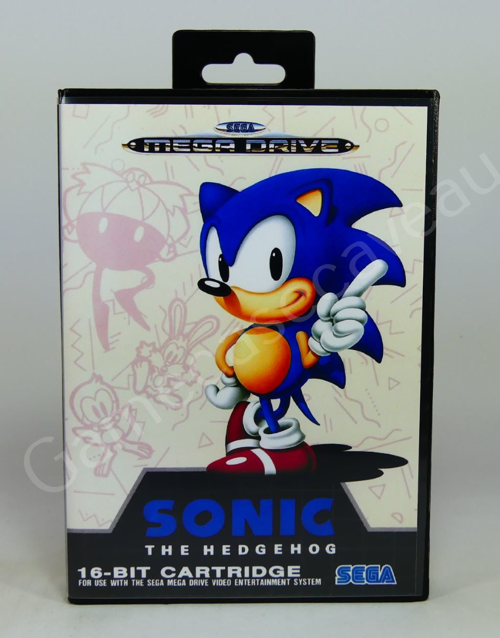 Sonic The Hedgehog - SMD Replacement Case