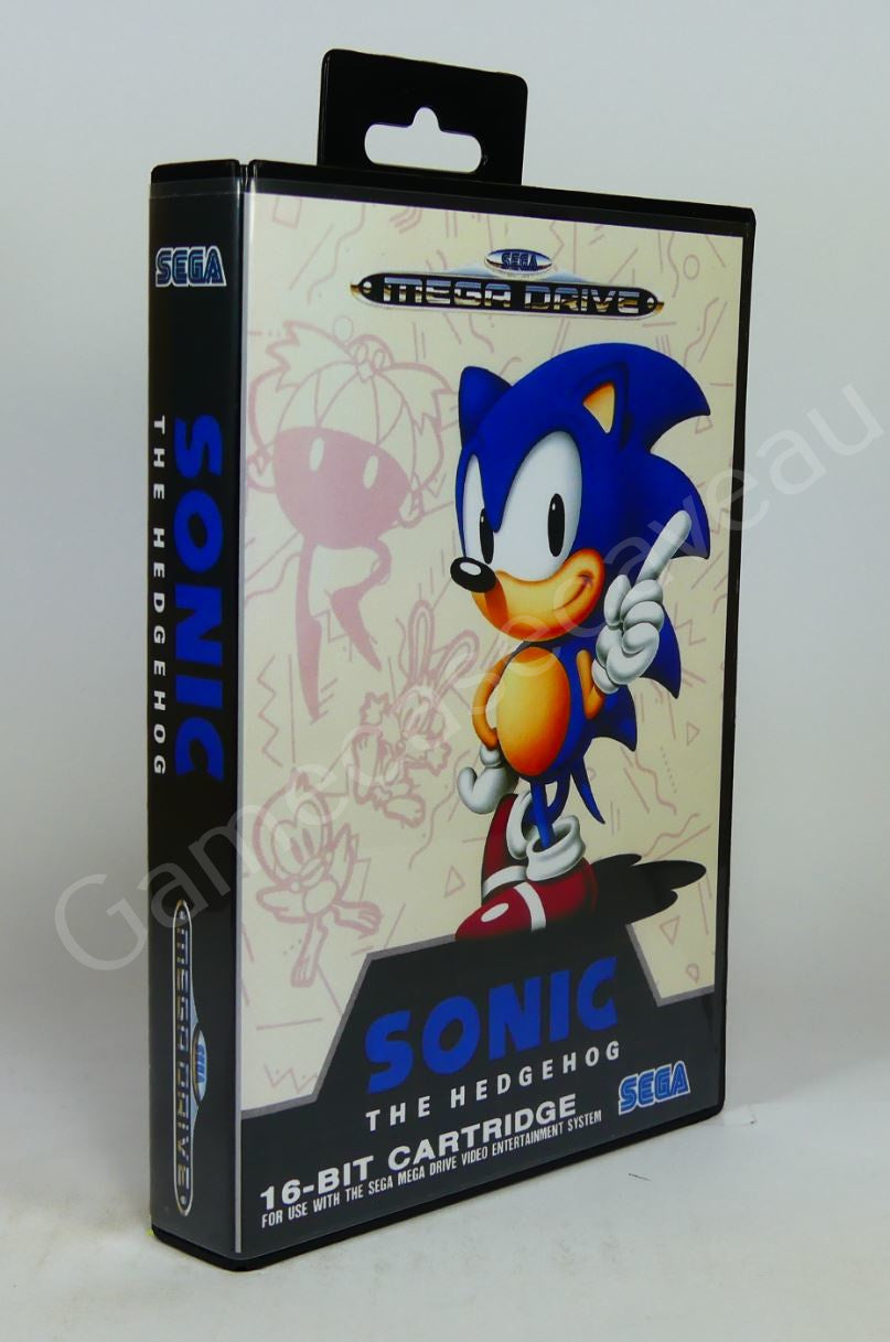 Sonic The Hedgehog - SMD Replacement Case