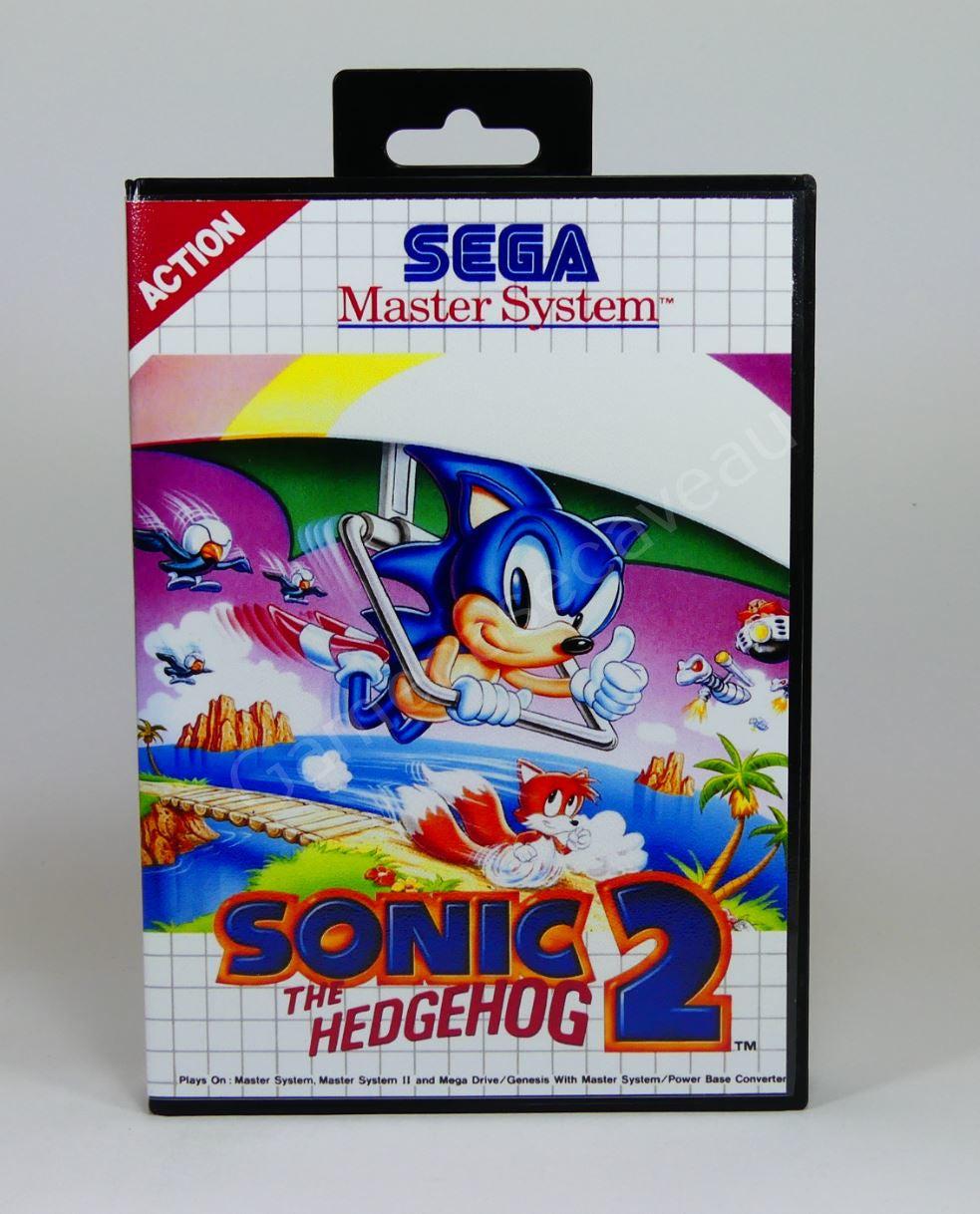 Sonic The Hedgehog 2 - SMS Replacement Case