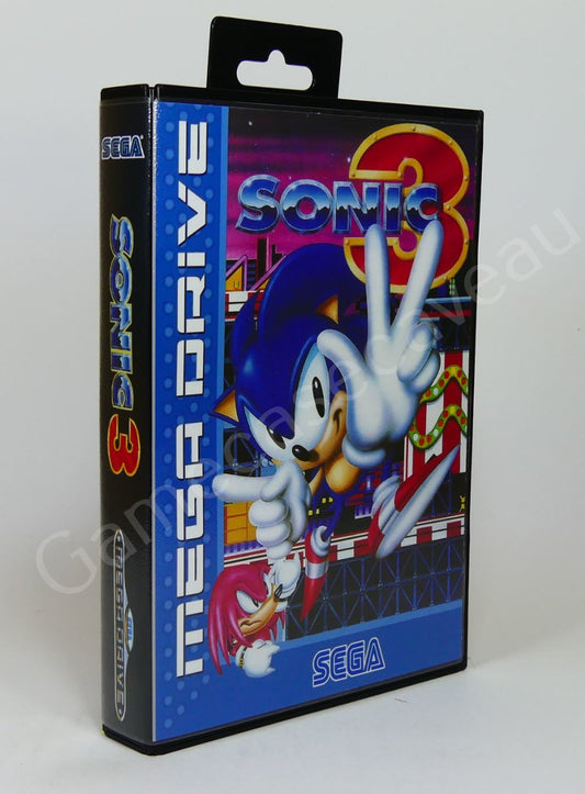 Sonic The Hedgehog 3 - SMD Replacement Case