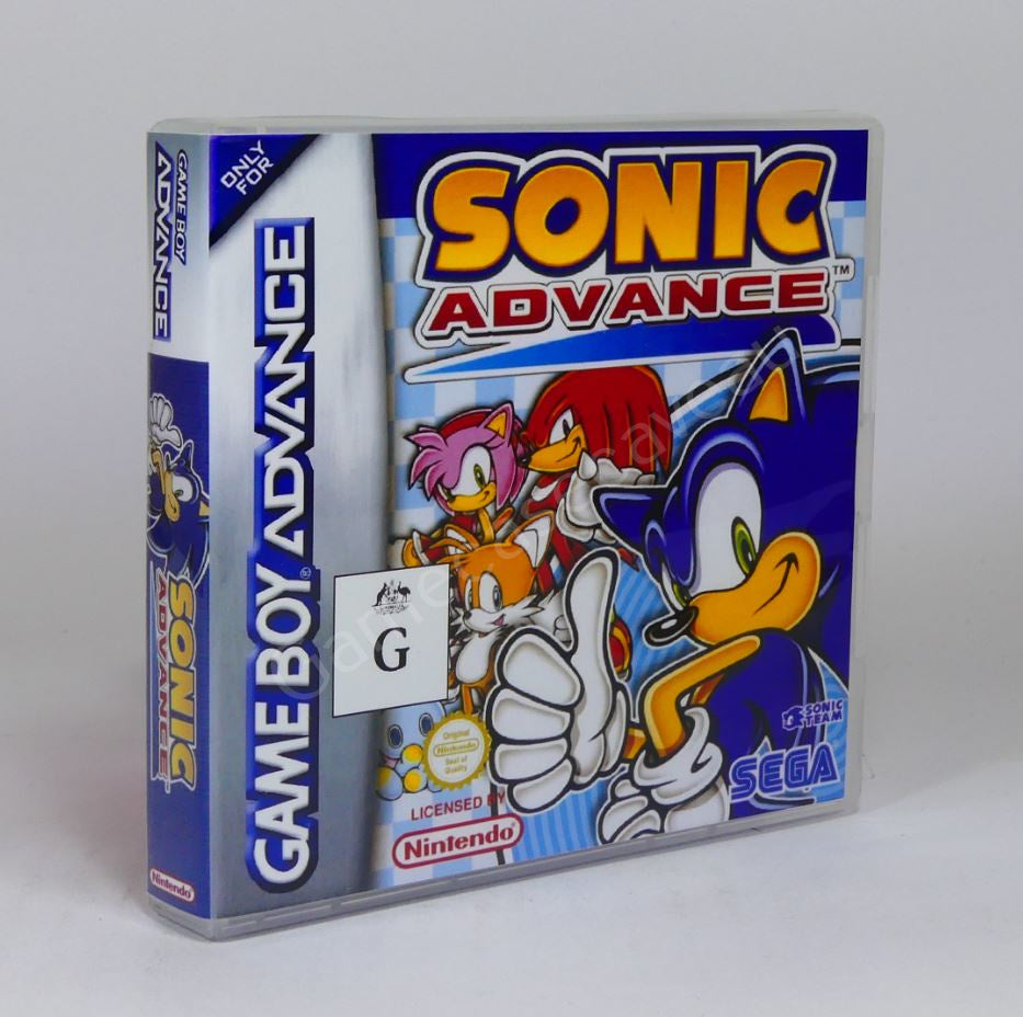 Sonic Advance - GBA Replacement Case