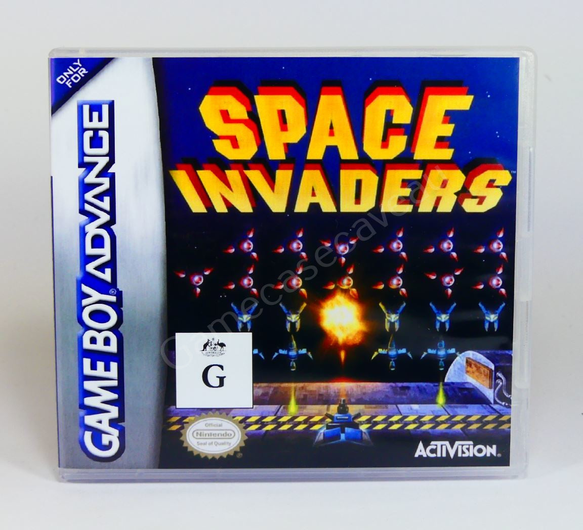 Space Invaders - GBA Replacement Case