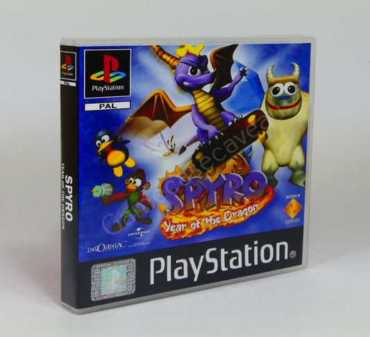 Spyro Year of the Dragon - PS1 Replacement Case