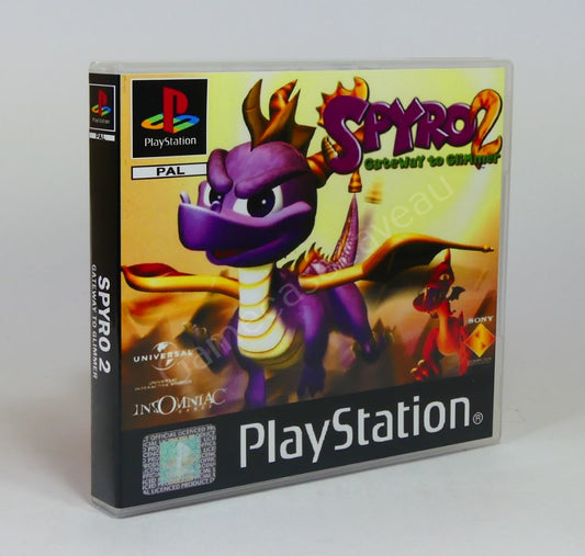 Spyro the Dragon 2 - PS1 Replacement Case