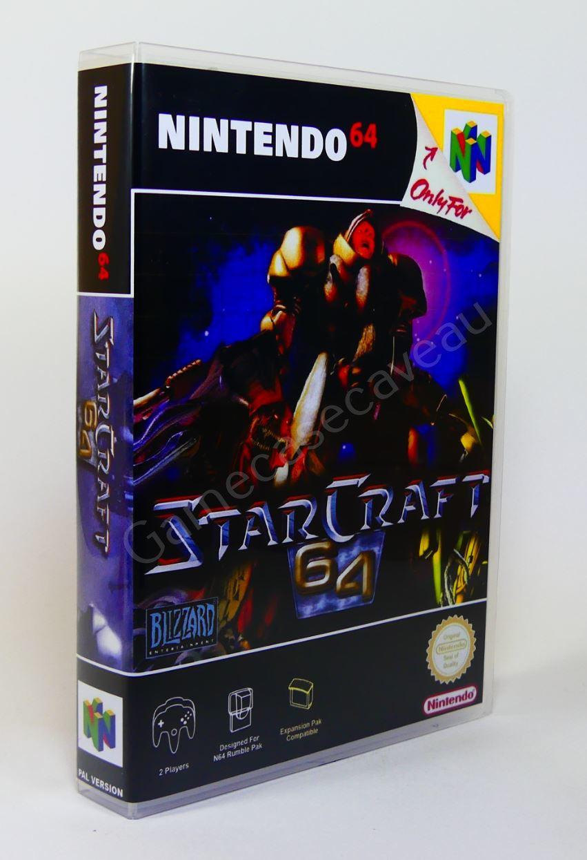 StarCraft 64 - N64 Replacement Case