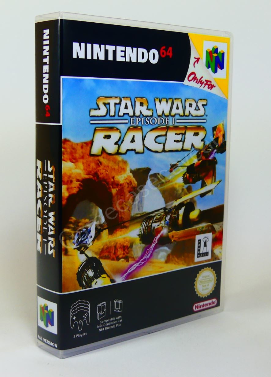 Star Wars Episode 1 Racer - N64 Replacement Case