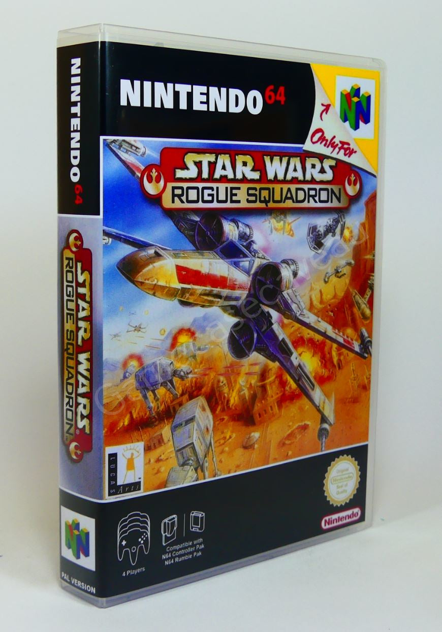 Star Wars Rogue Squadron - N64 Replacement Case