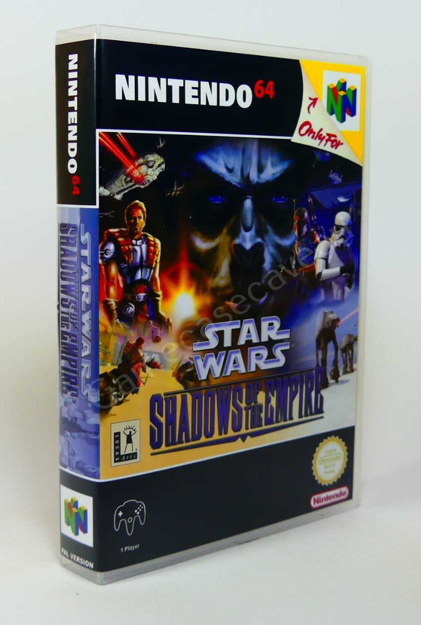 Star Wars Shadows of the Empire - N64 Replacement Case