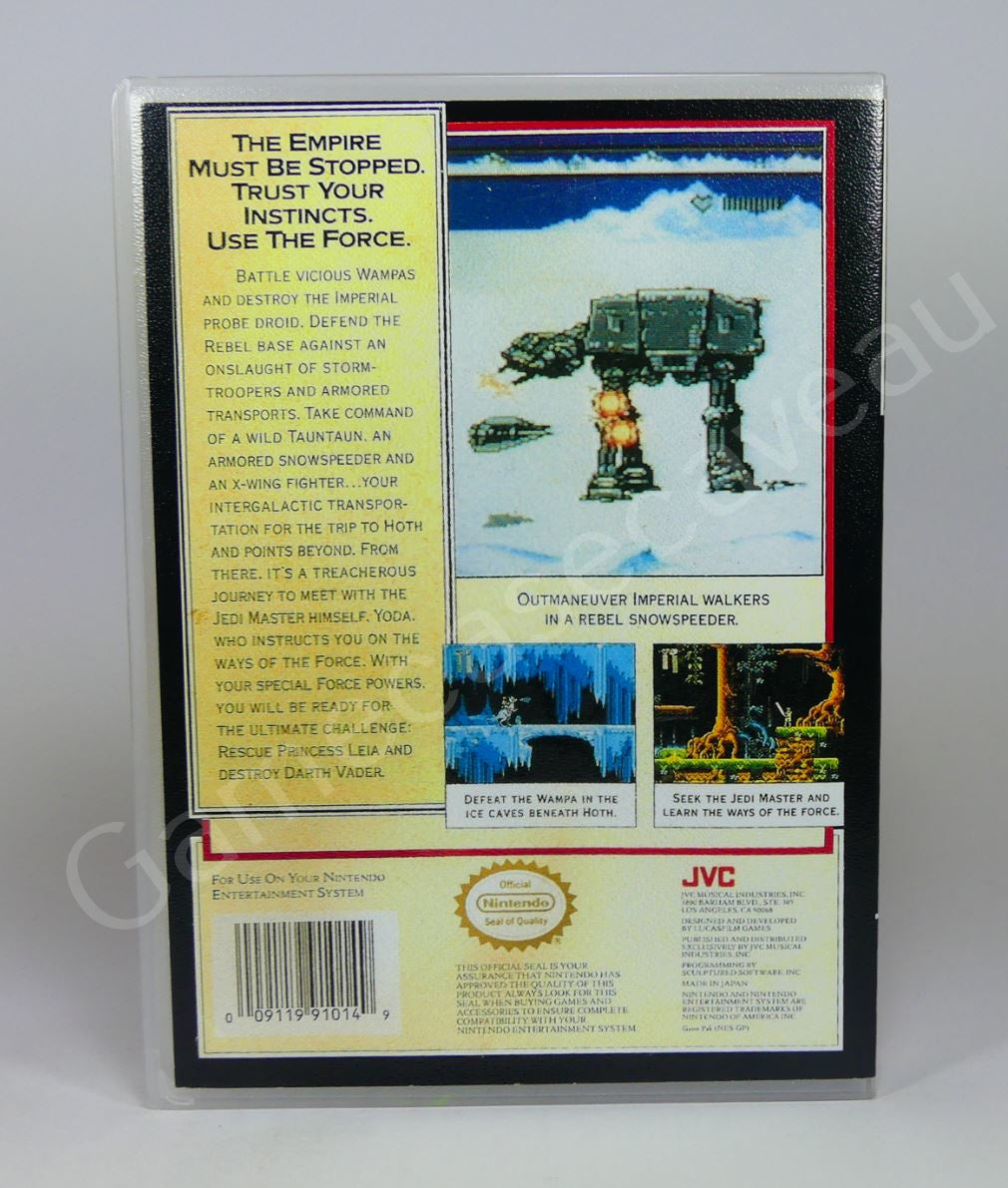 Star Wars The Empire Strikes Back - NES Replacement Case