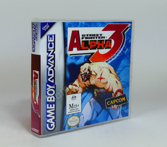 Street Fighter Alpha 3 - GBA Replacement Case