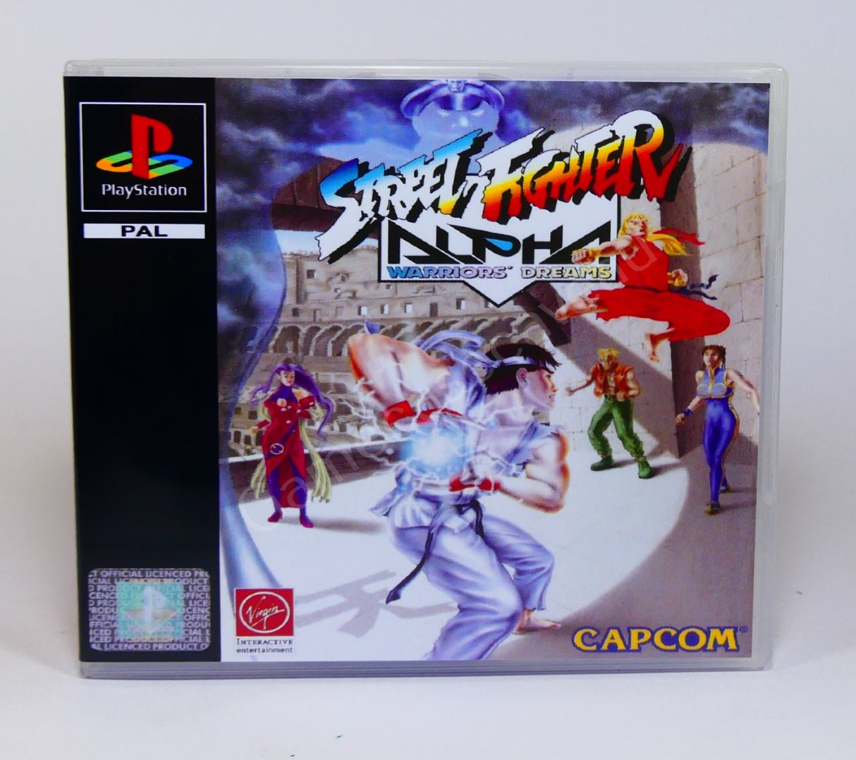 Street Fighter Alpha Warriors Dreams - PS1 Replacement Case