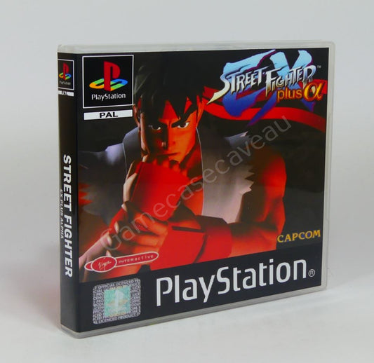 Street Fighter EX Plus Alpha - PS1 Replacement Case